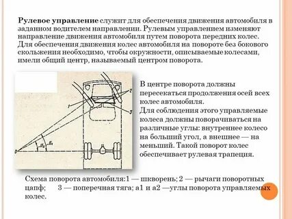 Способ поворота это