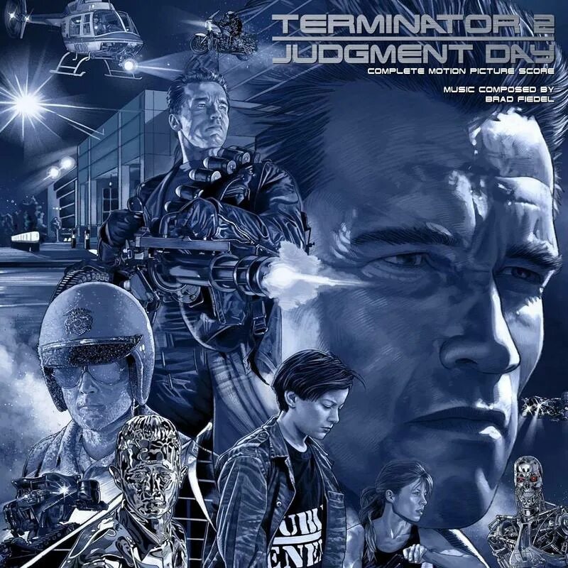 Terminator 2 main theme. Brad fiedel terminator 2: judgment day. терминатор 2 complete score. терминатор 2 judgment day. терминатор судный день постер.
