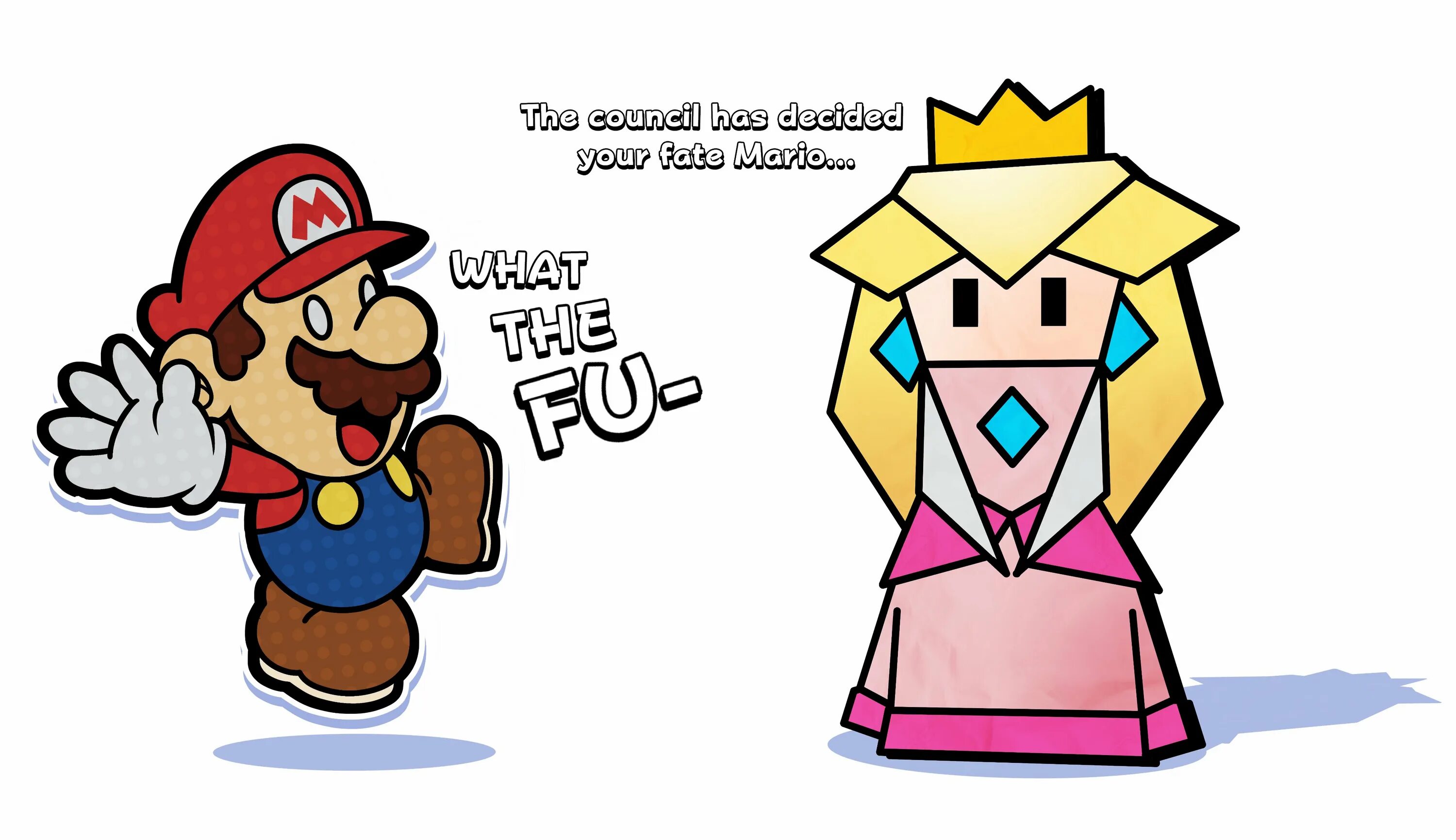 Пеппер Марио оригами Кинг. Игра paper Mario: the Origami King.