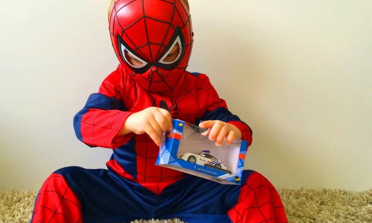 Человек паук для детей 3 лет