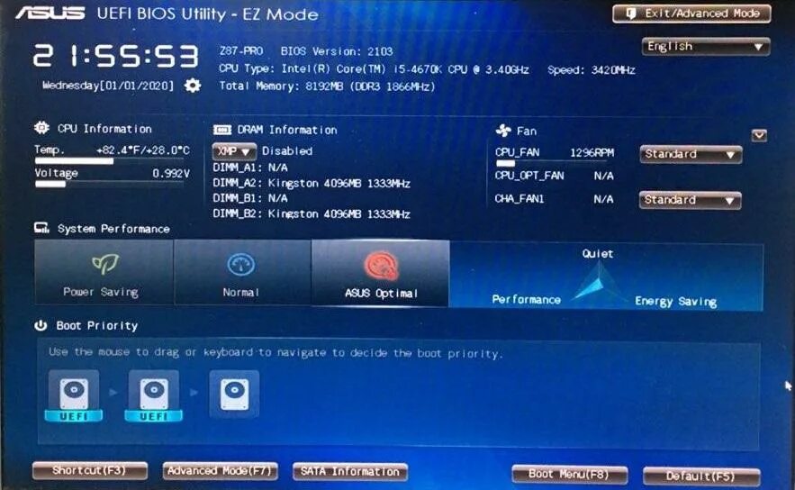 Asrock ez mode. Asrock ez mode
