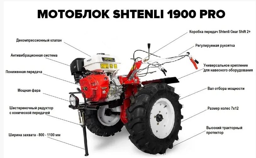 Мотоблок Shtenli 1900 Pro. Мотоблок Shtenli 1900 Pro 18 л.с. Мотоблок Штенли 18 л с с ВОМ. Мотоблок Shtenli 18л.с. Купить мотоблок без банка