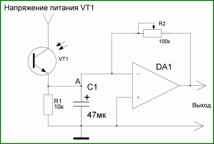 Датчики своими руками схемы