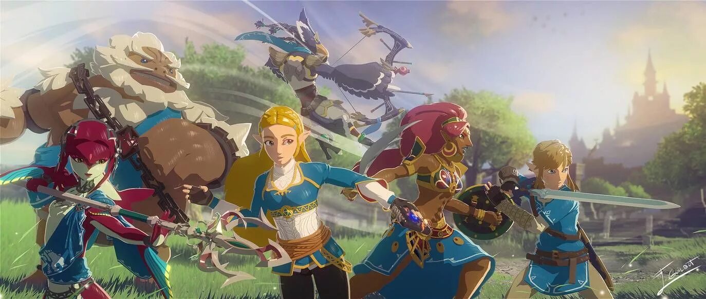 The legend of zelda purah. Пурах Зельда. Пура Breath of the Wild. The Legend of Zelda Breath of the Wild Пура. Зельда профессор Пура.