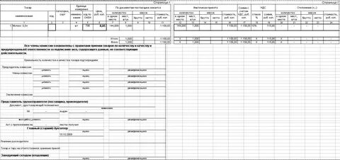 Инструкция по заполнению 1 торг