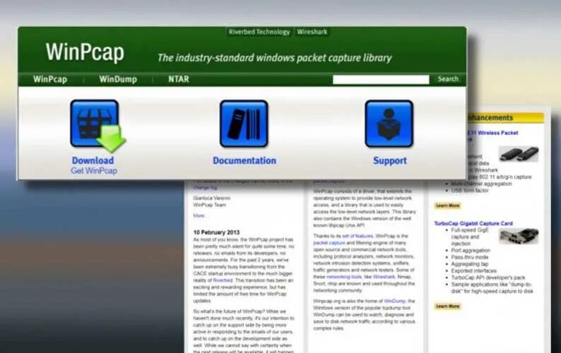 Npcap что это за программа. Winpcap. winpcap что это за программа. winpcap 4.1.3. программа riverbed.