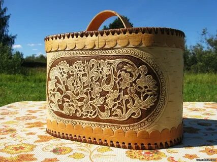 Резьба по бересте рисунки