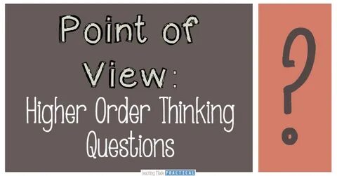 High order thinking