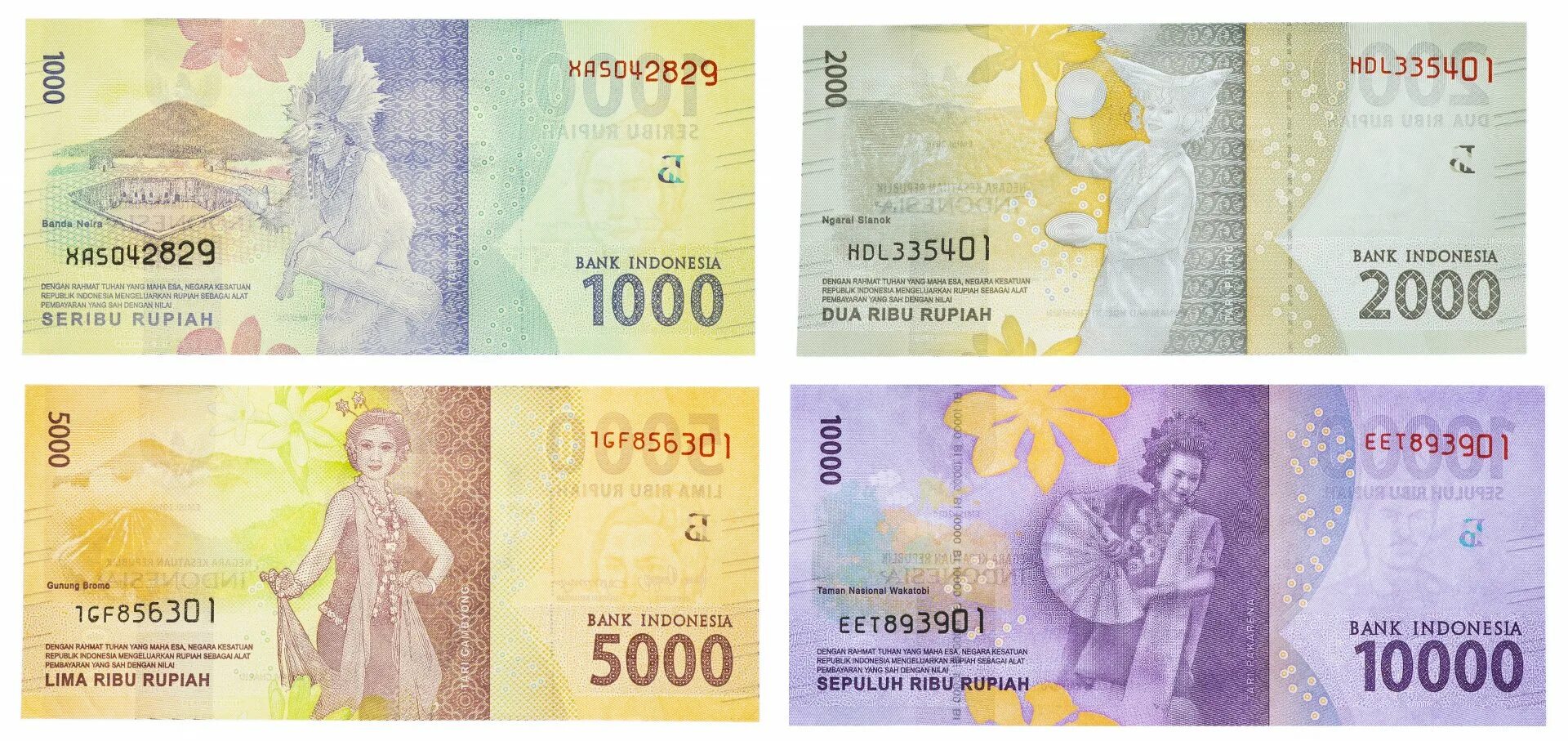 Индонезийская рупия банкноты. 10000 Индонезийских рупий. Индонезия набор 2016 банкноты. Индонезия 1000 рупий 2016.