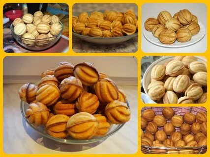 Печенье орешки без