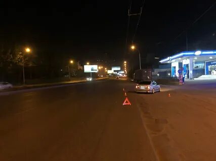 Сбитая в новосибирске