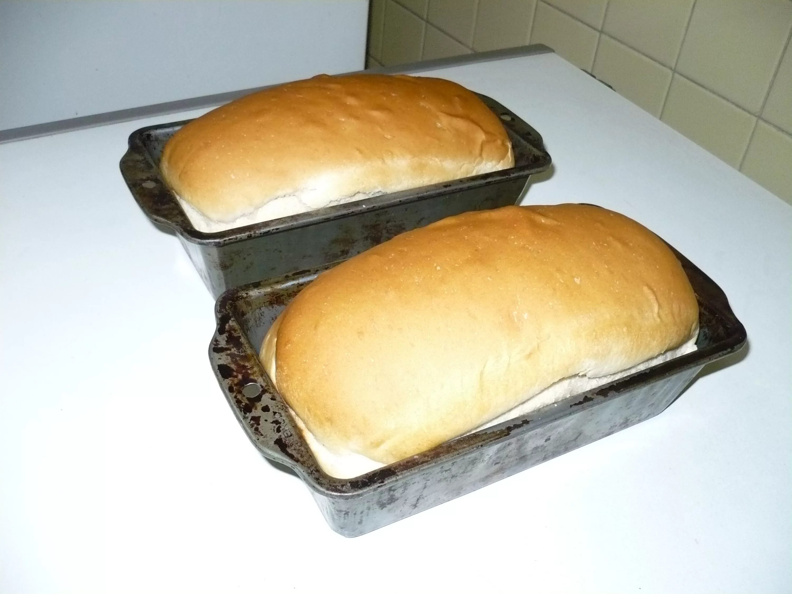 Печь хлеб в форме