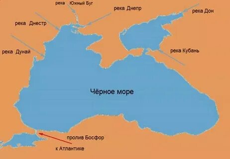 Черное море это какой океан