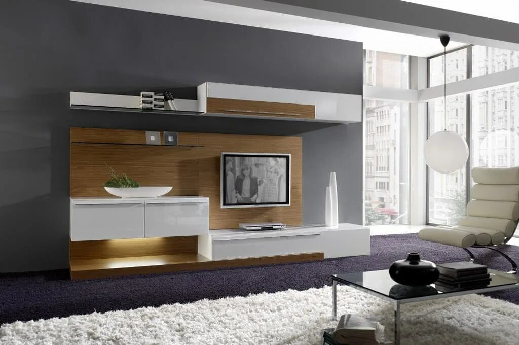 подвесная стенка «страйпз». навесные шкафы в гостиную. современные стенки для гостиной. стенка вокруг телевизора. стенка модерн-7 bms.