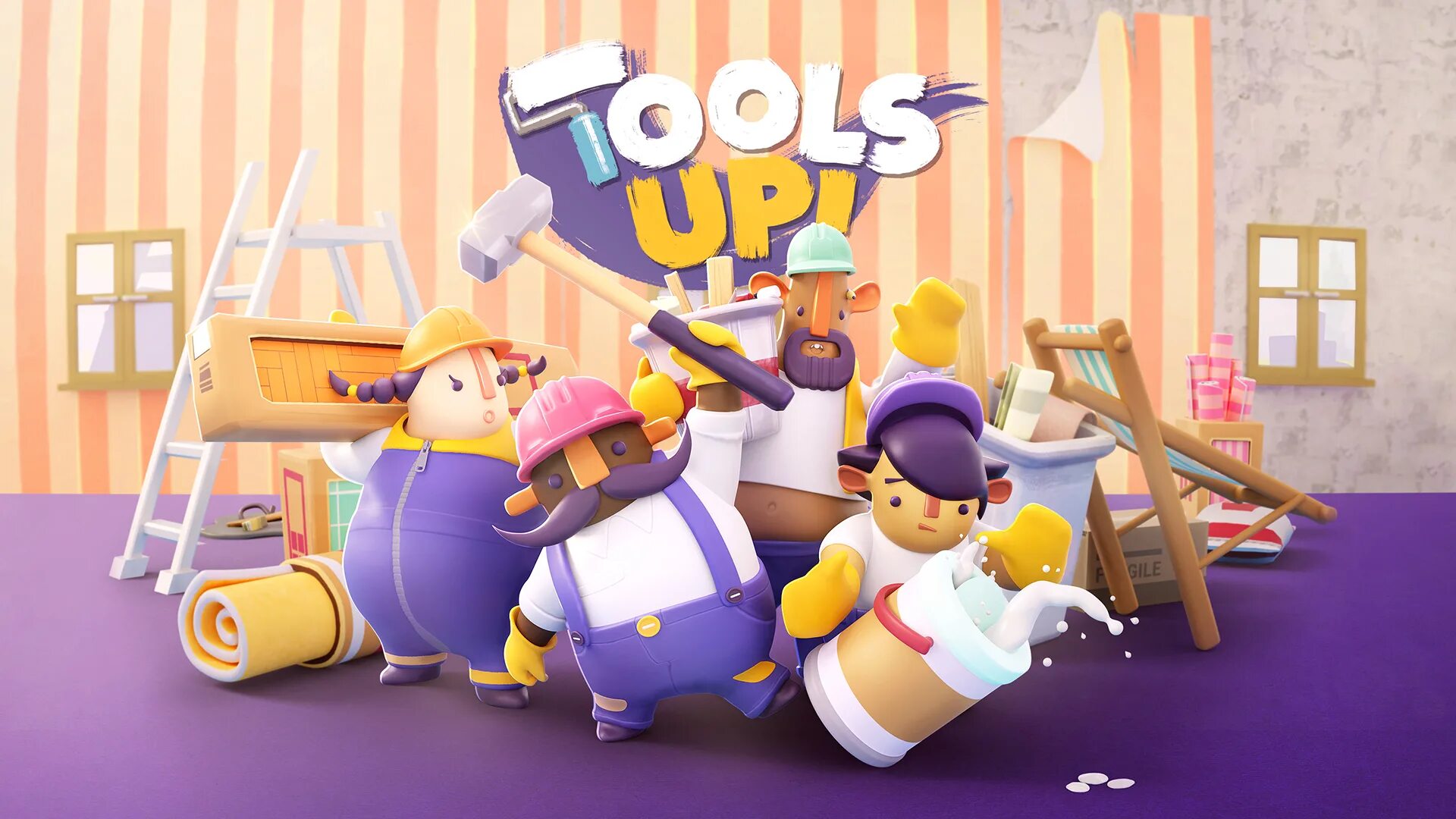 Tools up игра. Tools up! Garden Party. Tools up ps4. Tools up Steam.