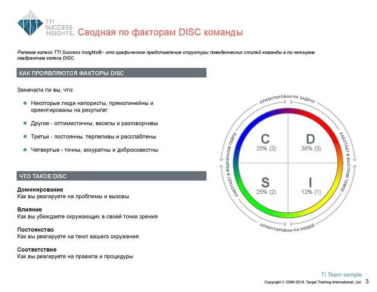 Отчет Disc. Методология Disc. Командный отчет Disc. Методика диск. Report 18