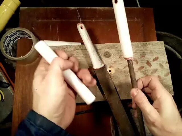 Как сделать пластмассовую ручку
