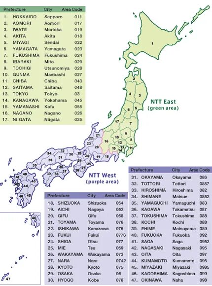 Японский код телефона. Аукцион MIRIVE Osaka на карте. Телефонный код Японии. Japan area codes.