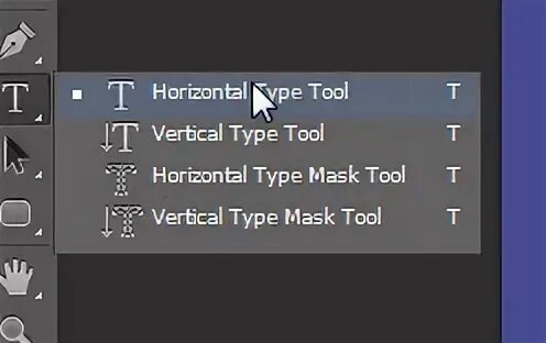 Type tool