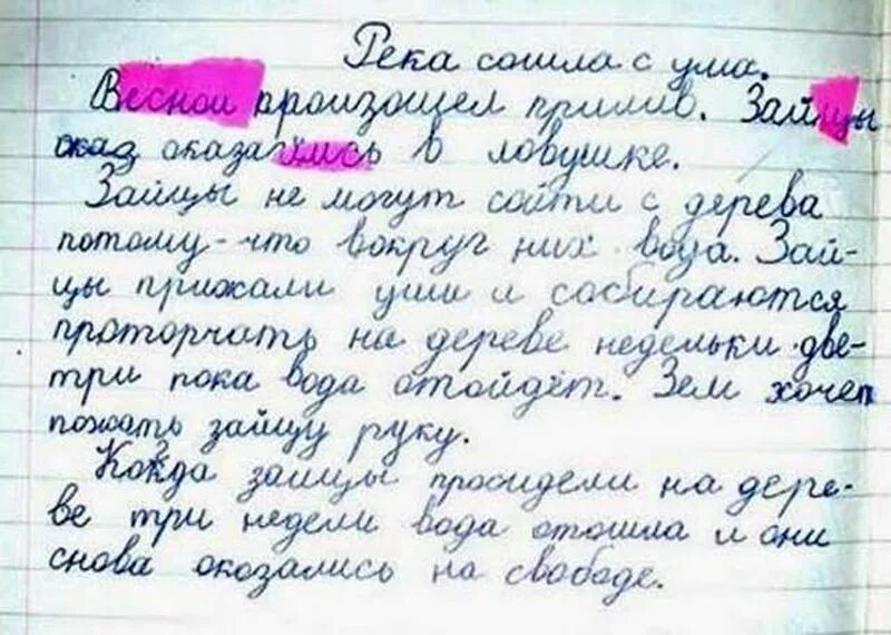 Сочинение на тему забота о людях 13.3. Сочинение. Юмористическое сочинение. Смешные сочинения детей. Сочинение школьника.