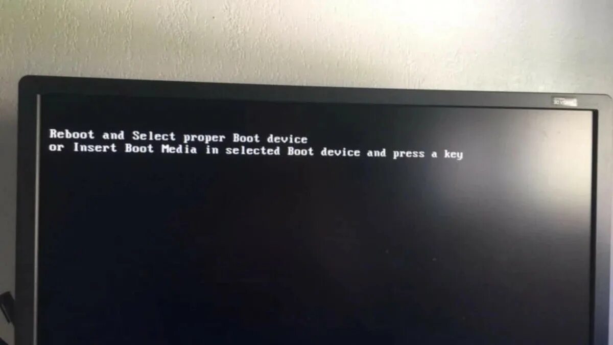 Insert boot media. Ошибка reboot and select proper boot device or insert. select boot device. reboot and select proper boot device. ошибка reboot and select proper boot device.