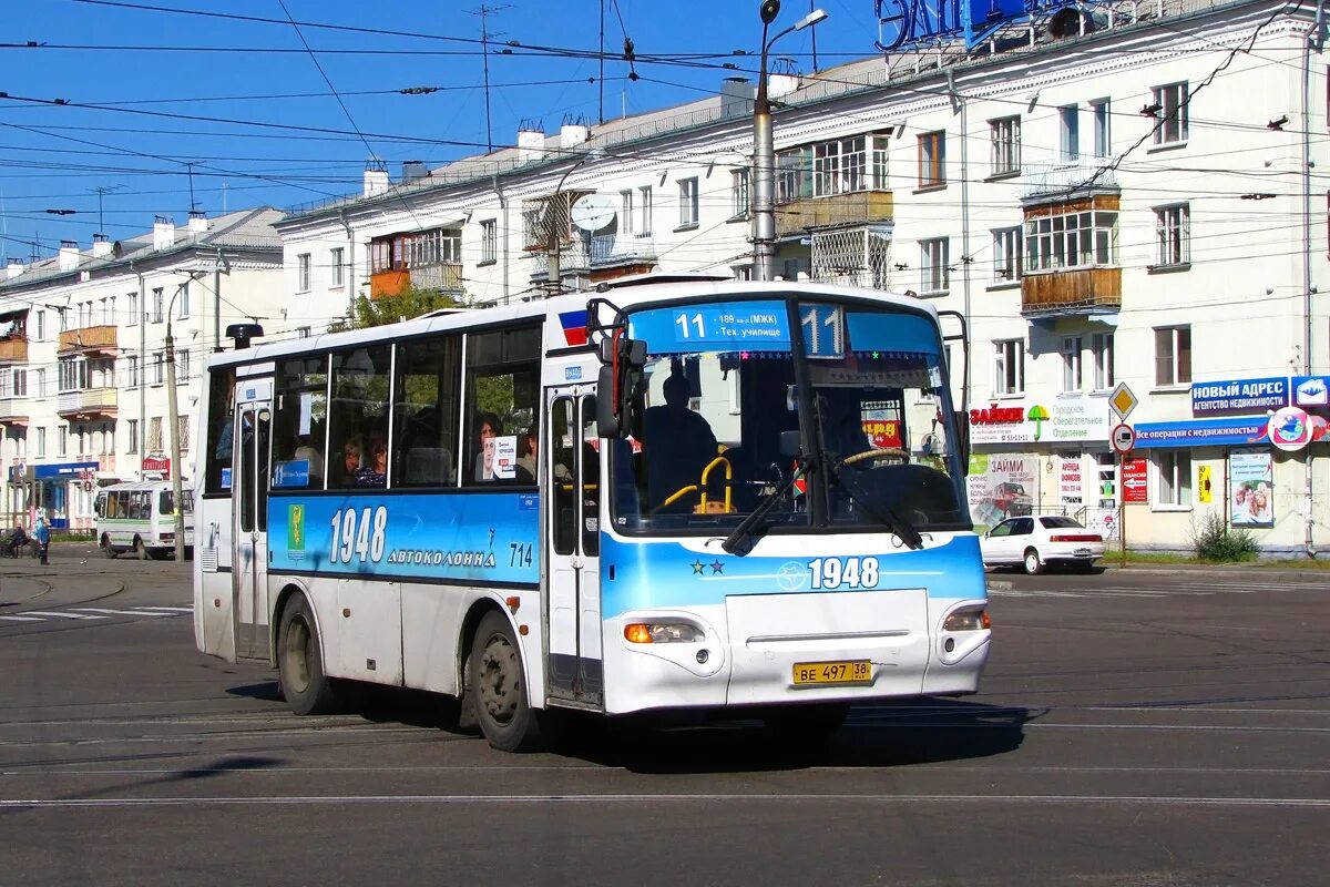 Маршрутные автобусы иркутска
