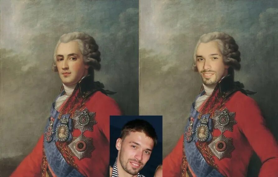 Примеры портретов по фотографии Картинная галерея Арт Пассаж