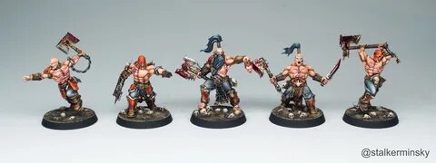 Warhammer Underworlds Garrek’s Reavers.