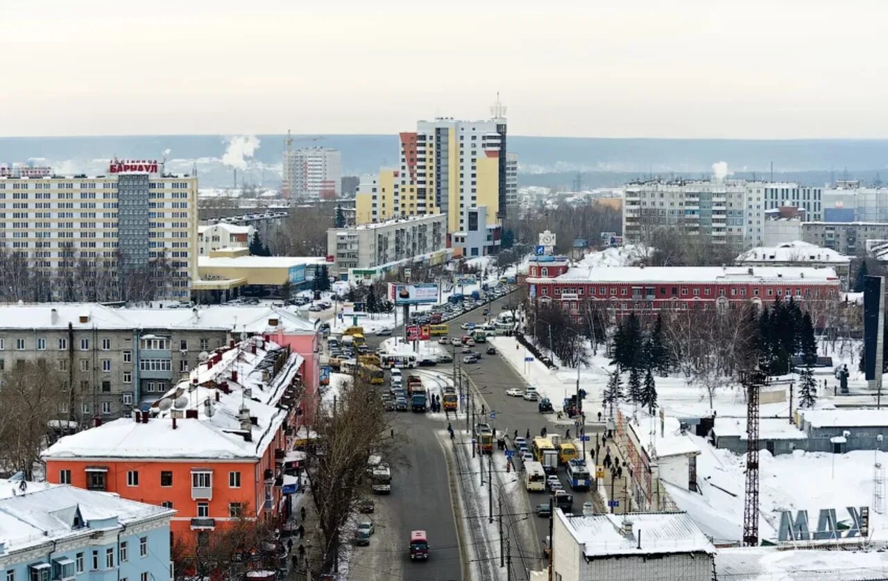 Г барнаул пос. Проспект Ленина в Барнауле зимой. Зимний город Барнаул. Население города Барнаула. Проспект Строителей сверху Барнаул.