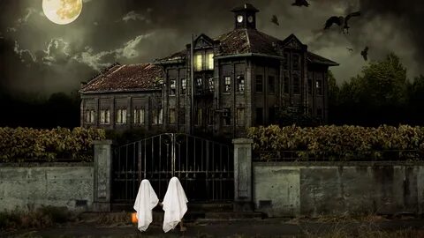 Scary horror house