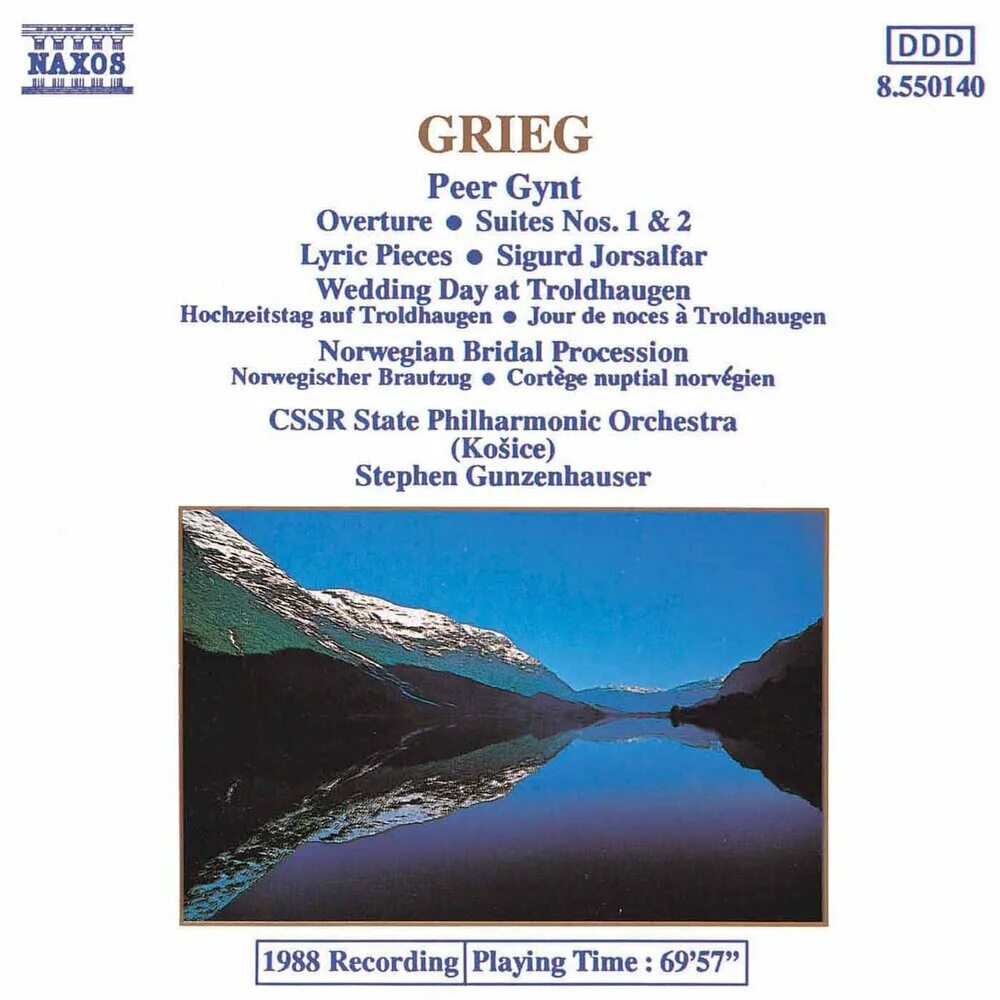 Edvard Grieg: "peer Gynt - morning mood". Peer Gynt, op. 23, No. 1 i: in the Hall of the Mountain King (i Dovregubbens Hall).