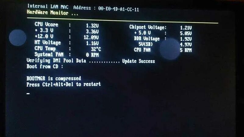Verifying dmi data
