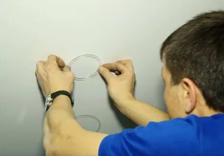 Заглушка для натяжного потолка как установить