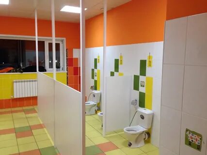 Перегородки для санузлов в детских садах