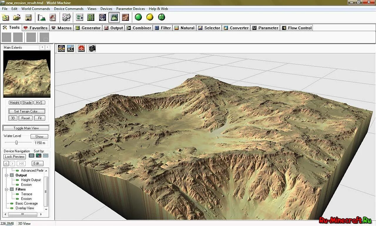 Трехмерная модель местности. Трехмерной модели ландшафта. World Machine программа. 3d моделирование местности.