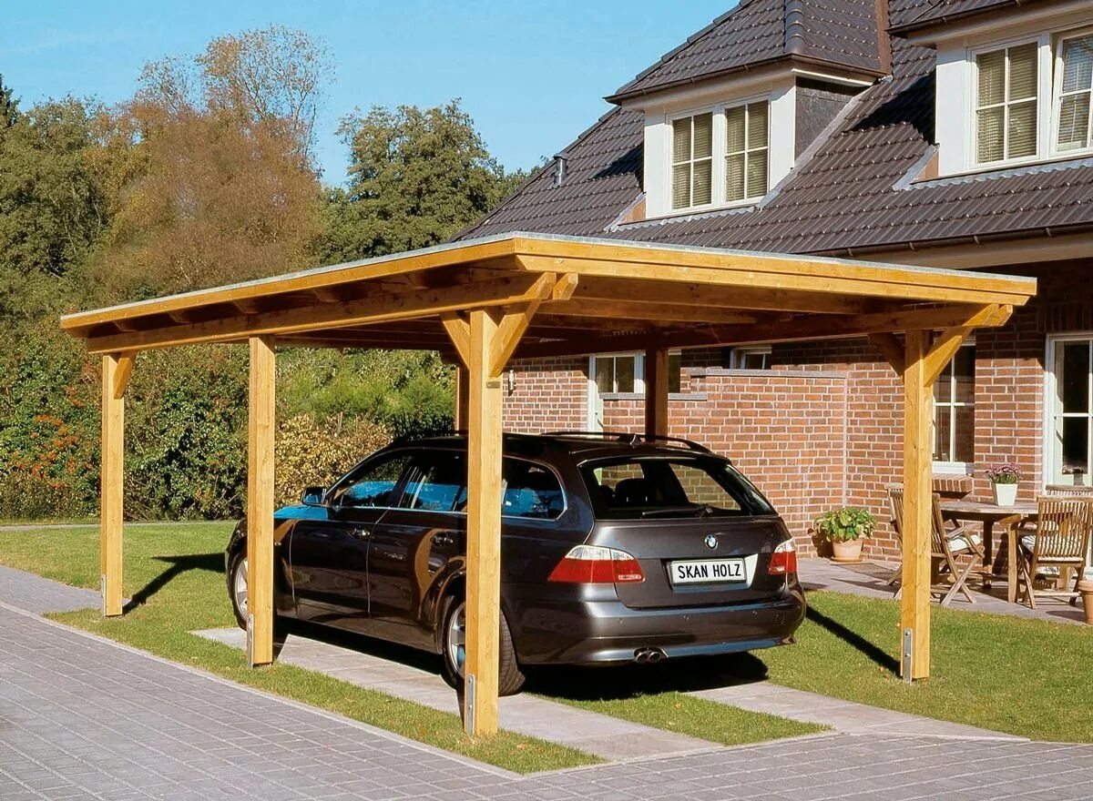 Навес под него. Навесы carport. навес для автомобиля carport. деревянный навес для машины. навес для авто из дерева.