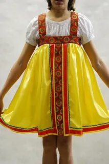 Сшить народный костюм для девочки