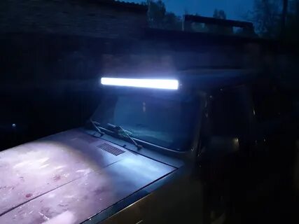 Светодиодная балка на крышу ваз