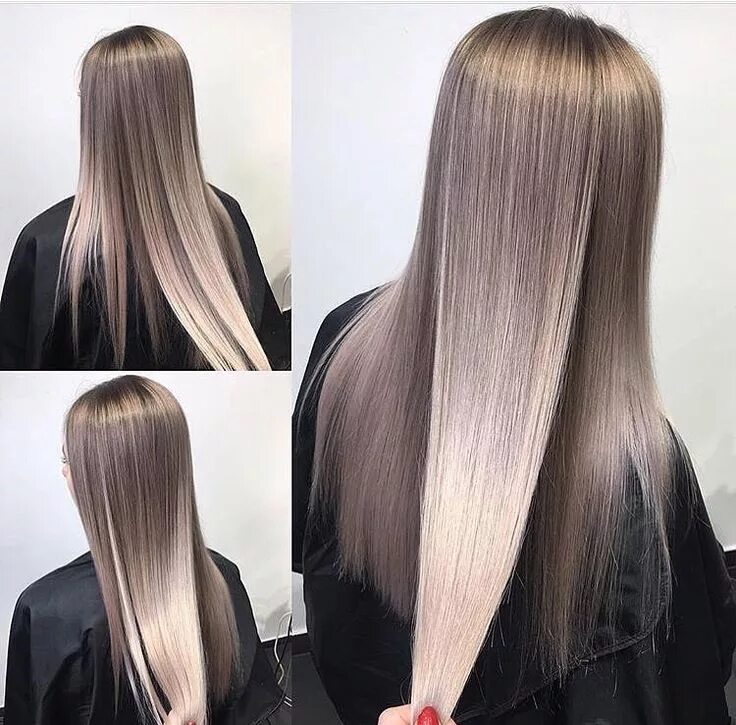 Растяжка цвета и айртач как выглядят Graue Haare: So schaffen Sie Grautöne in den Haaren! ZENIDEEN Haarfarben, Lang
