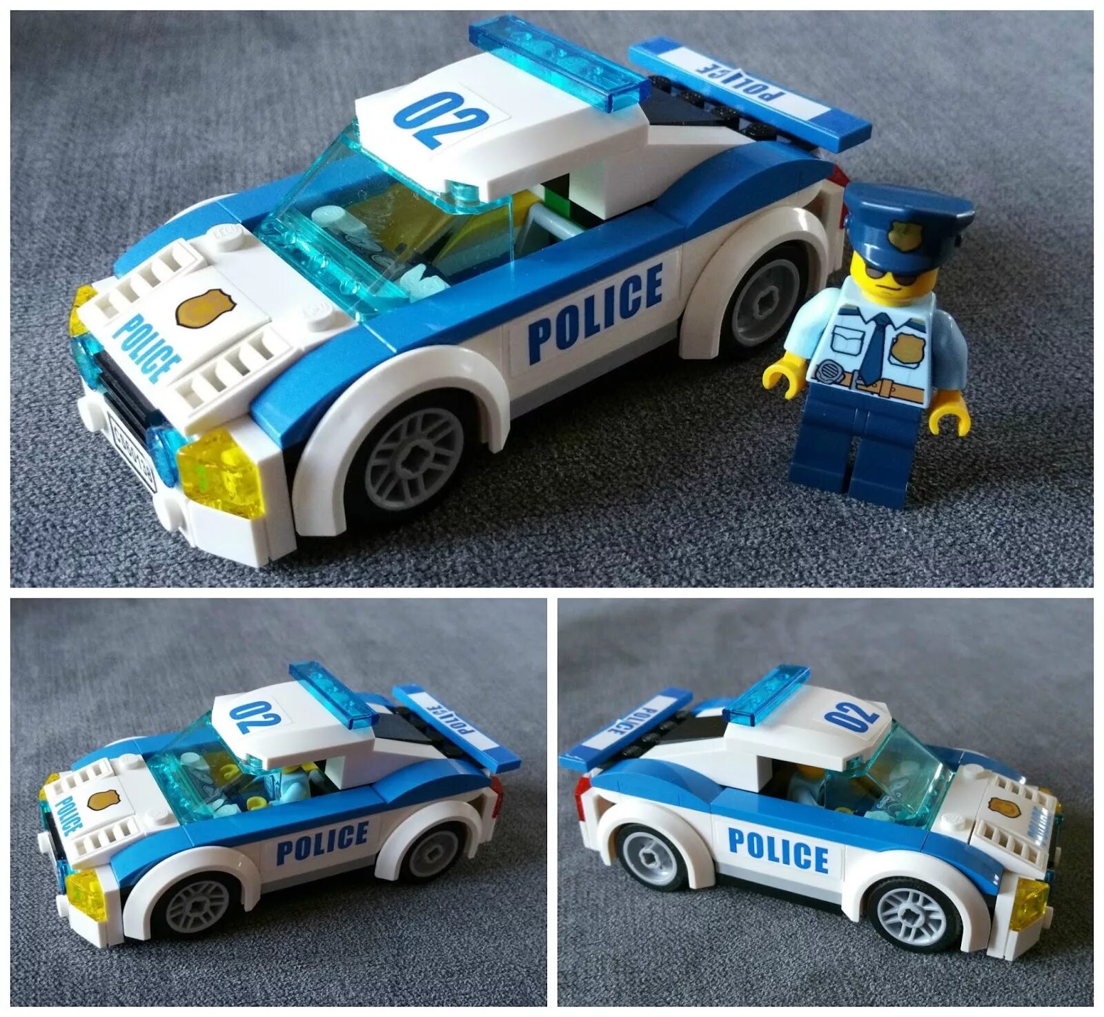 Собери полицейскую машину