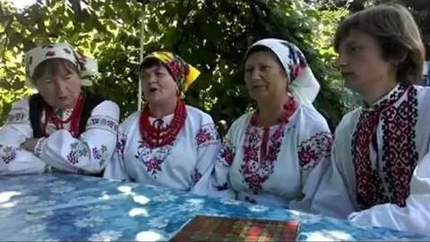 Украинская песня стоит гора высокая