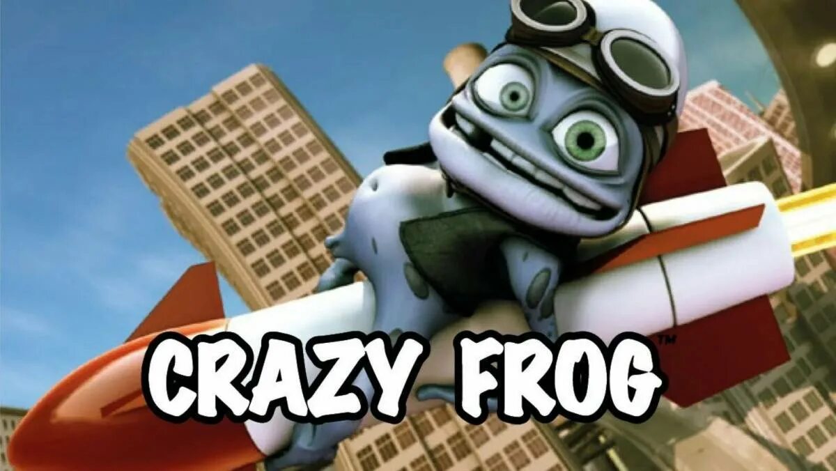 Crazy frog сумасшедший. Crazy frog 2002. crazy frog tricky. crazy frog на ракете. лягушонок crazy frog.