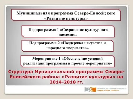 1 муниципальный программа