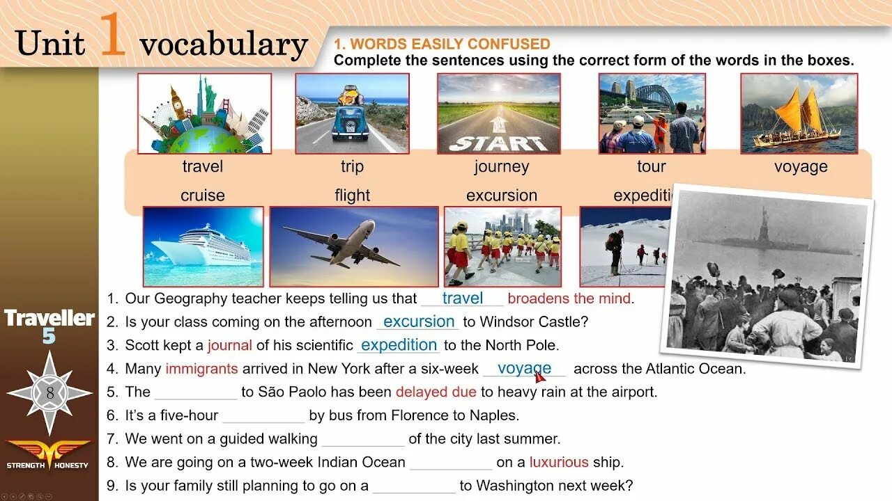 Unit travelling. Unit 1 vocabulary. travelling 5 класс. unit travel. travelling unit 5 англ.