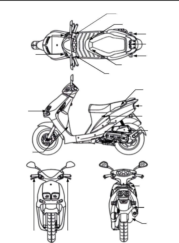 Скутер габариты. Чертежи рамы Honda Ruckus. Ruckus скутера чертежи. Габариты скутера 50 кубов. Скутер Jet 4 SYM 50 схема двигатель.