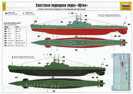 Щука чертеж