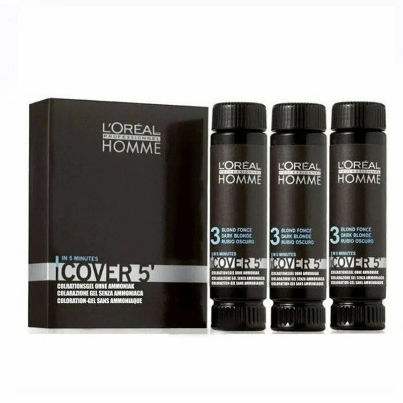 Краска для волос мужская 40. L'Oreal Professionnel homme - тонирующий гель кавер №3 «темный шатен» 3*50 мл. Тонирующий гель homme Cover 5 №6. Loreal homme Cover 5. Лореаль homme Cover 5' тонирующий гель 3.