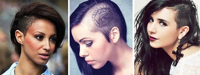 Короткие стрижки один бок длиннее Instagram Insta-Glam: Pretty Pixie Haircuts Long pixie hairstyles, Thick hair st