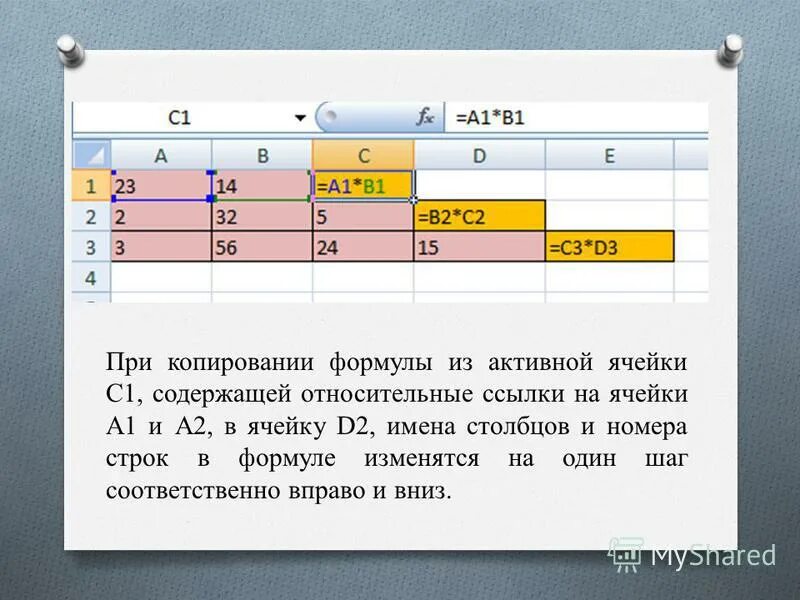 Какую формулу нужно вписать в ячейку a1. Формула в ячейке. Формула в ячейке excel. Скопировать формулу в эксель. Формулы копирования ячеек.