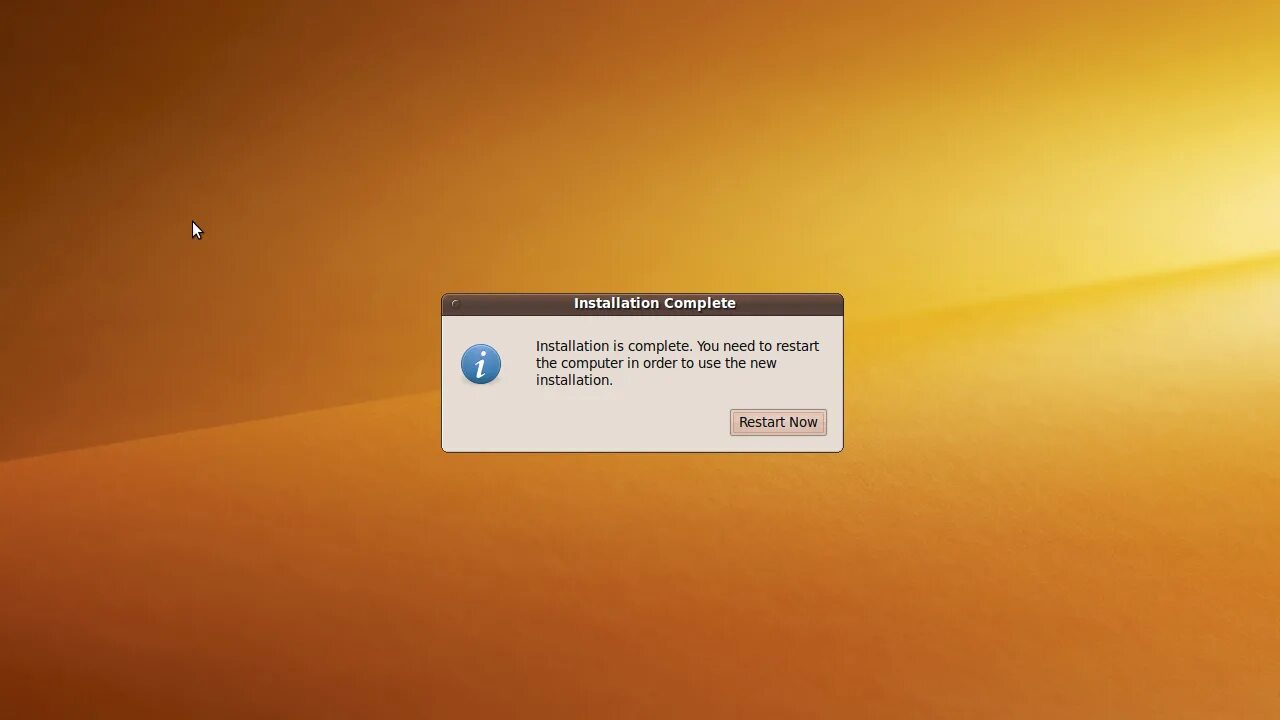 Installation was started. Ubuntu 9. Установка Linux 9. Ubuntu 9.10. Ubuntu 9.10 системные требования.